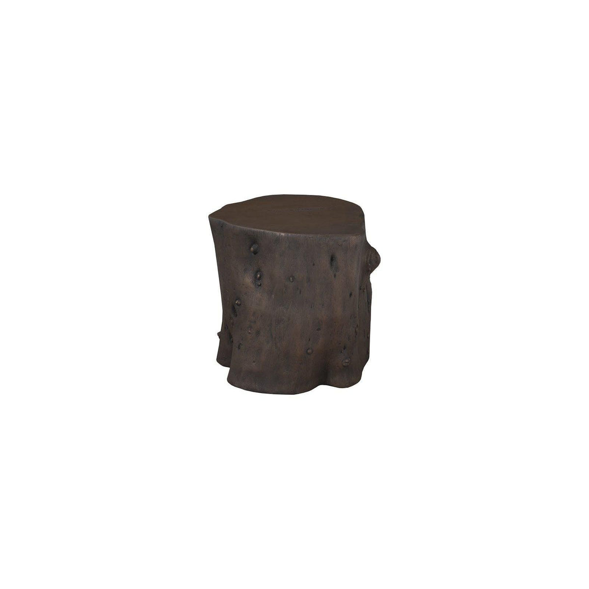 Bronze Log Stool