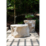 Roman Stone Log Dining Table