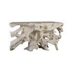 Cast Root White Console Table