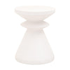 Poppie Ivory Concrete Accent Table
