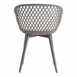 Piazza Grey Outdoor Dining Chair, Set Of 2