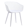 Piazza White Outdoor Dining Chair, Set Of 2
