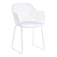 Honolulu White Outdoor Chair