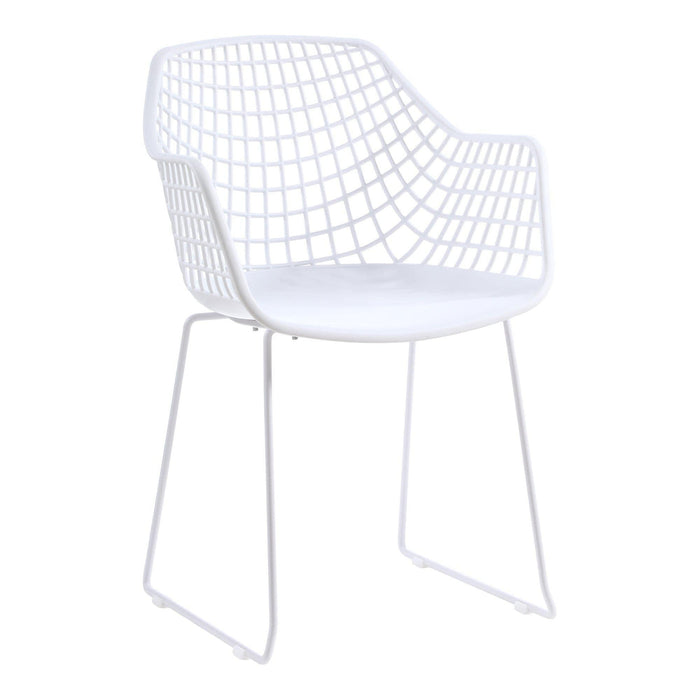 Honolulu White Outdoor Chair