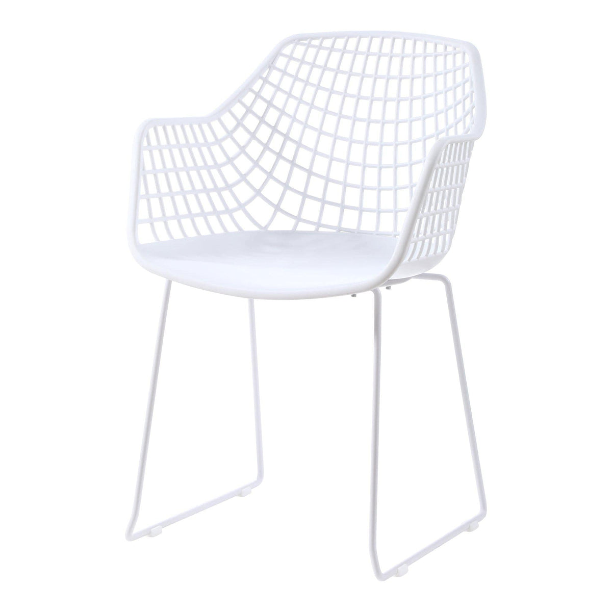 Honolulu White Outdoor Chair