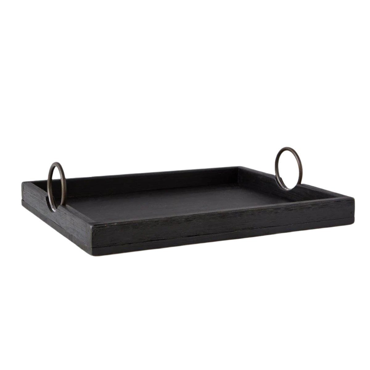 Barcelona Black Rectangle Tray