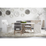 Shelter Ivory Slipcover Arm Chair