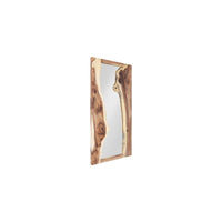 Chamcha Wood Natural River Mirror