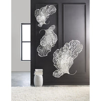 White Medium Butterfly Wall Art