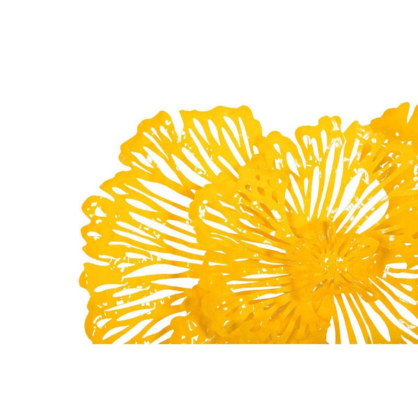 Yellow Dandelion Metal Wall Art, Small