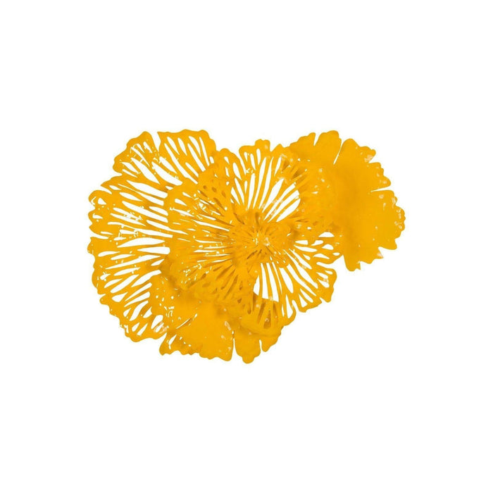 Yellow Dandelion Metal Wall Art, Small