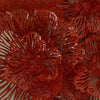 Coral Metal Flower Wall Art, Small