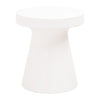Tucker Ivory Concrete Accent Table
