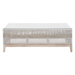 Tootsie Taupe & White Outdoor Coffee Table