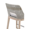 Tootsie Taupe Rope Outdoor Counter Stool