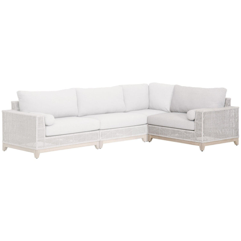 Tropez Rope Outdoor Right Arm Facing Sofa