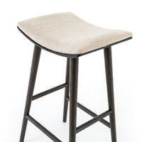 Union Natural & Black Bar Stool