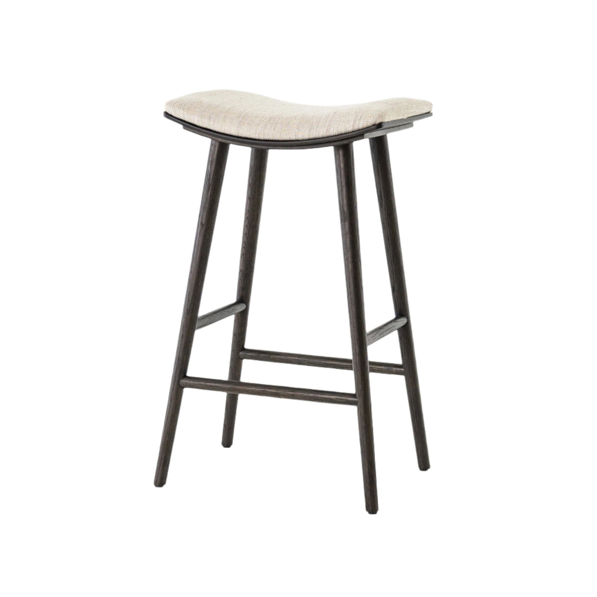 Union Natural & Black Bar Stool