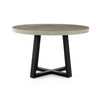 Crosby Grey Round Dining Table