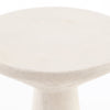 Roxy White Concrete Accent Tables, Set Of 2