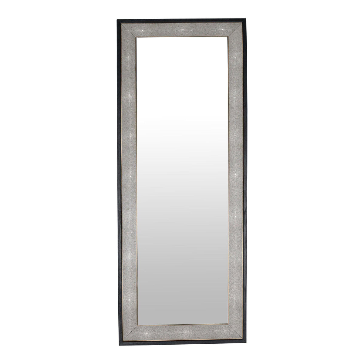 Mako Grey Shagreen Mirror