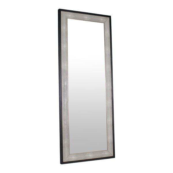 Mako Grey Shagreen Mirror