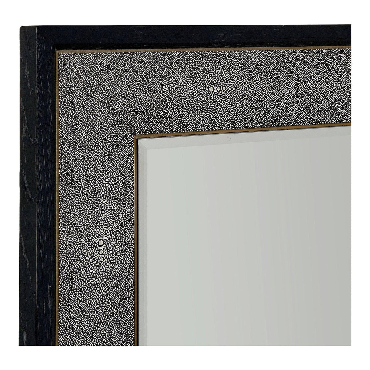 Mako Grey Shagreen Mirror