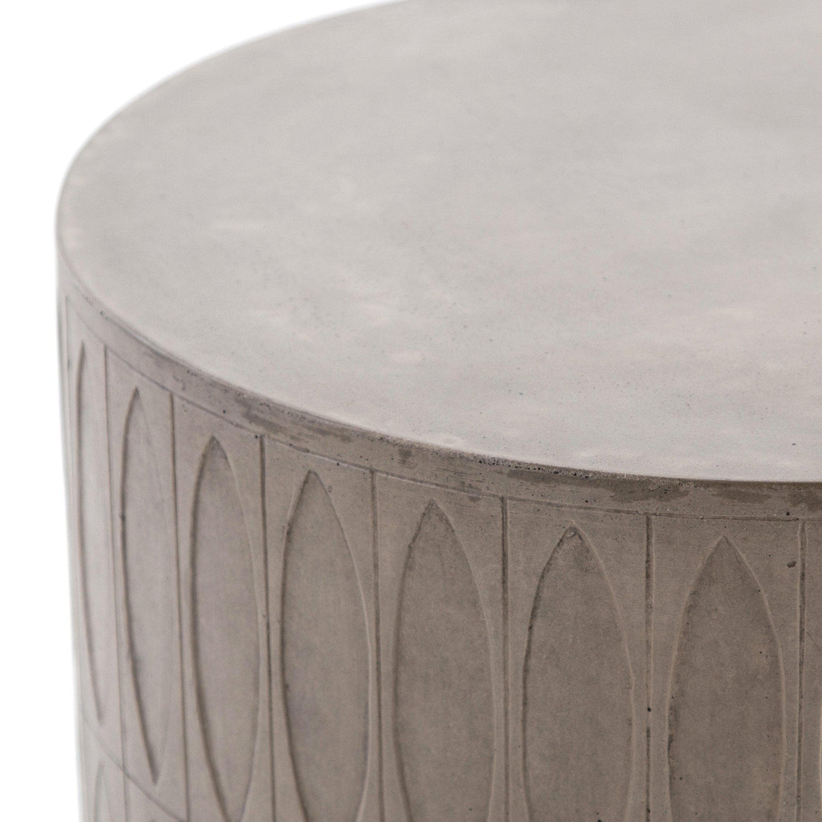 Calder Grey Concrete End Table