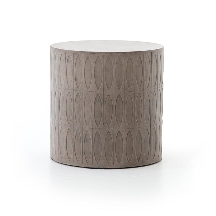 Calder Grey Concrete End Table