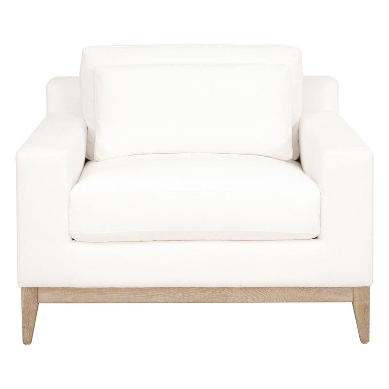 Victoria Ivory Track Arm Chair