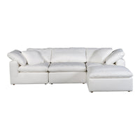 Terra Condo Lounge Modular Sectional Livesmart Fabric Cream