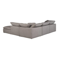 Terra Condo Dream Modular Sectional Livesmart Fabric Light Grey