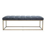 Katie Blue Upholstered Bench