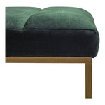 Katie Dark Green Upholstered Bench