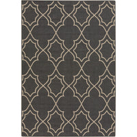 Alfresco Black & Cream Outdoor Rug