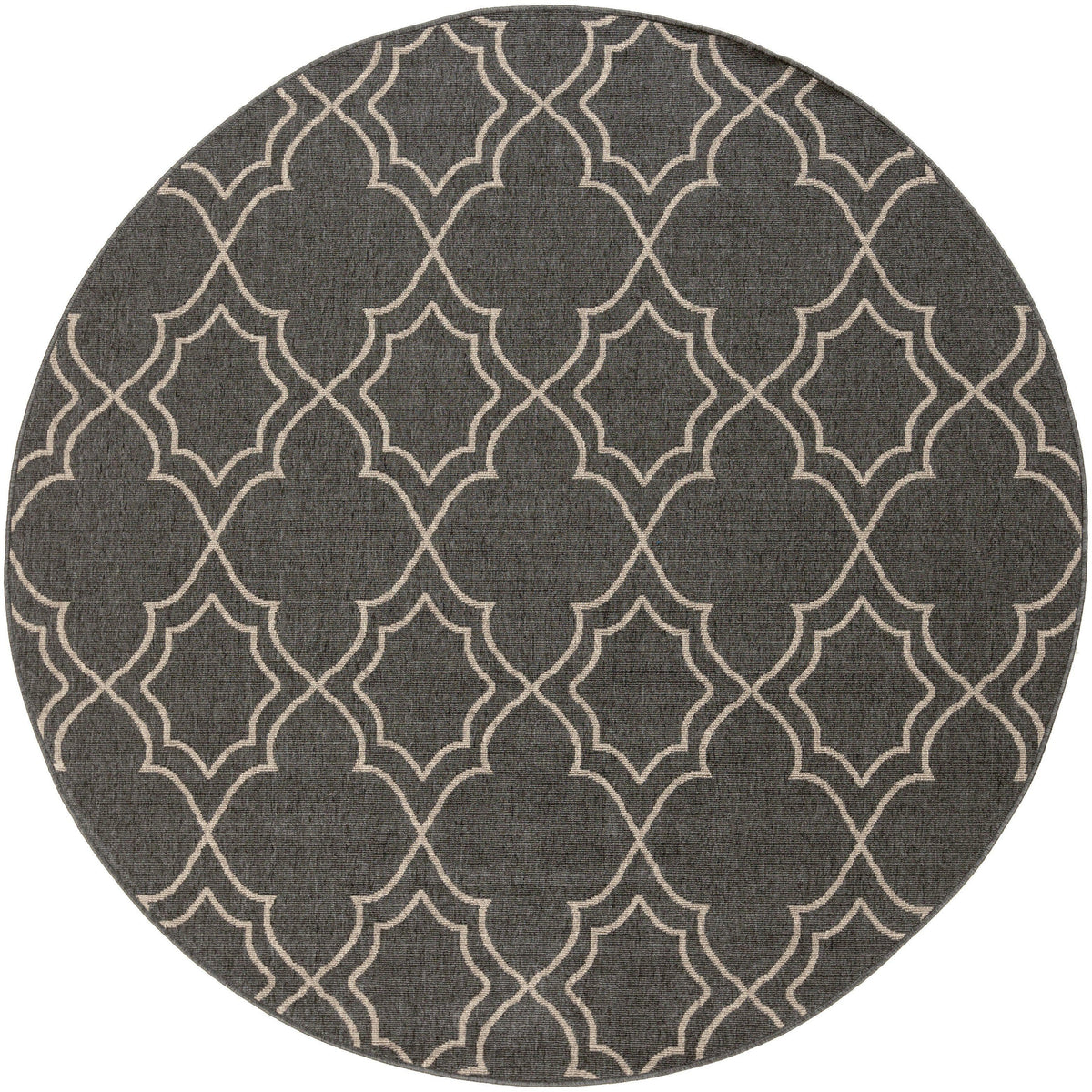 Alfresco Black & Cream Outdoor Rug