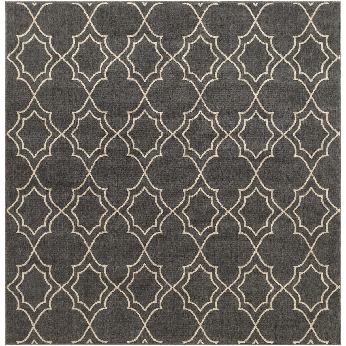 Alfresco Black & Cream Outdoor Rug