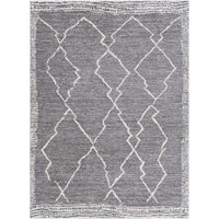 Andorra Charcoal & White Rug