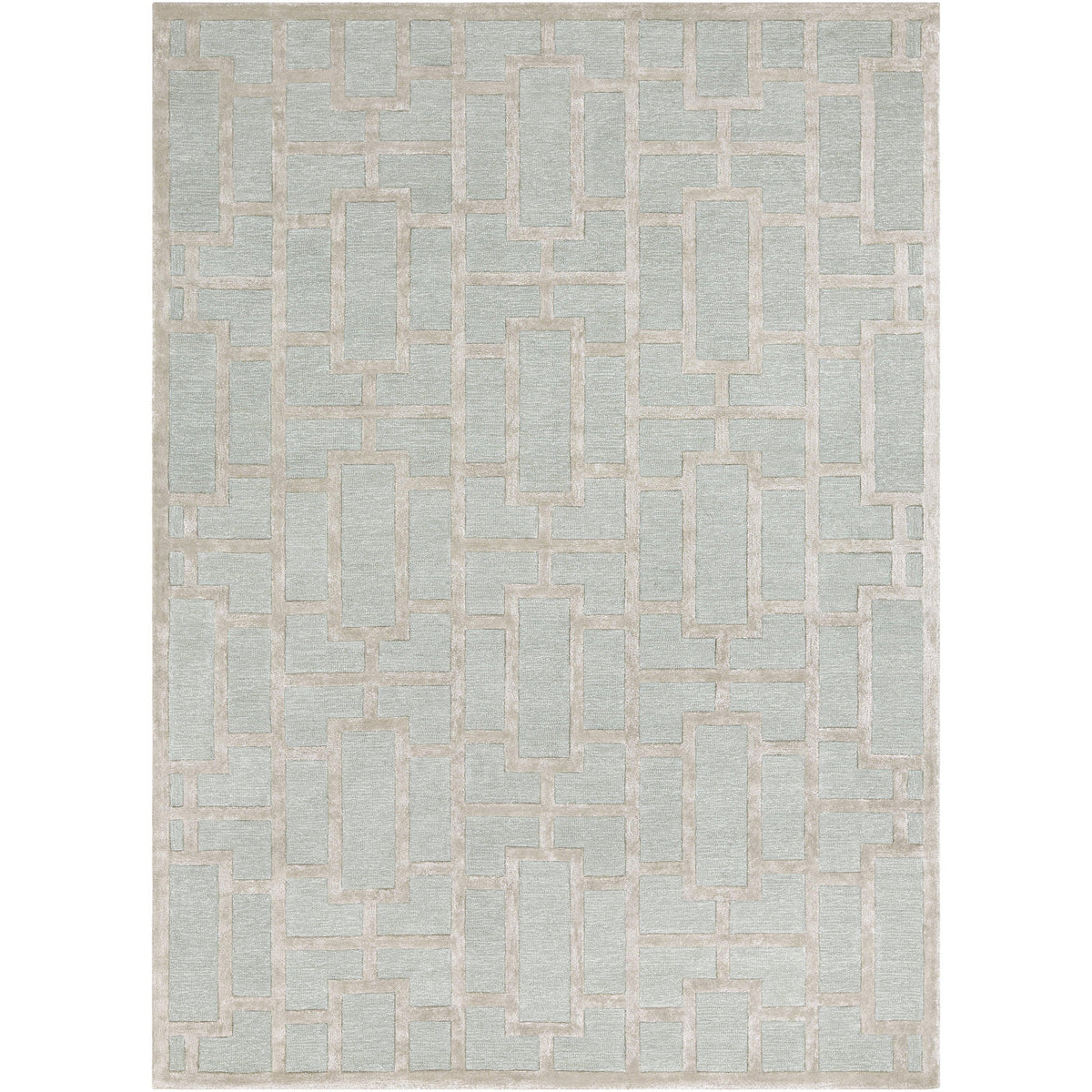 Arise Dusty Sage Hand Tufted Wool Rug