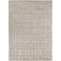 Arise Gray & Beige Hand Tufted Wool Rug