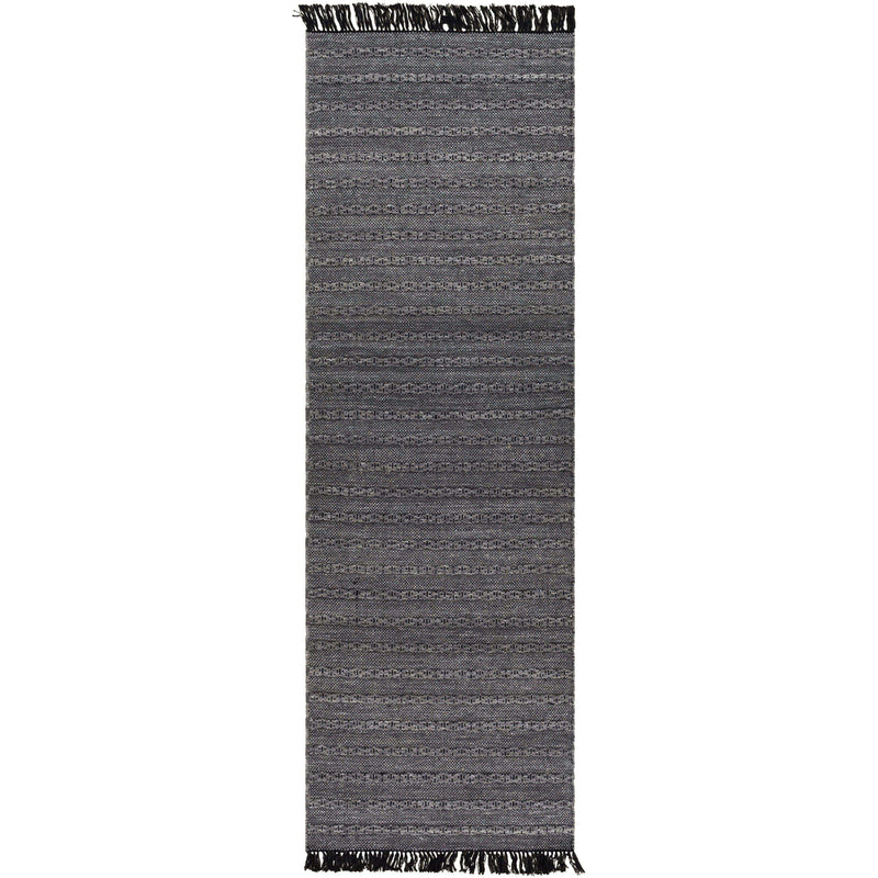 Azalea Black & Gray Hand Woven Rug