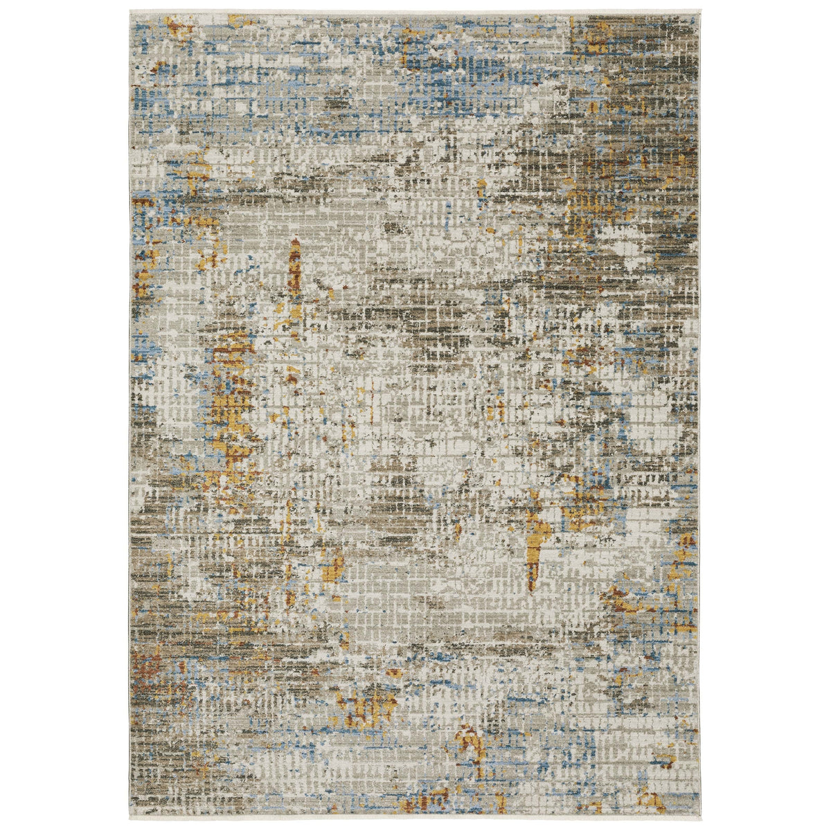 Bauer Beige Multi-Colored Casual Rug