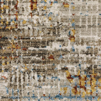 Bauer Beige Multi-Colored Casual Rug