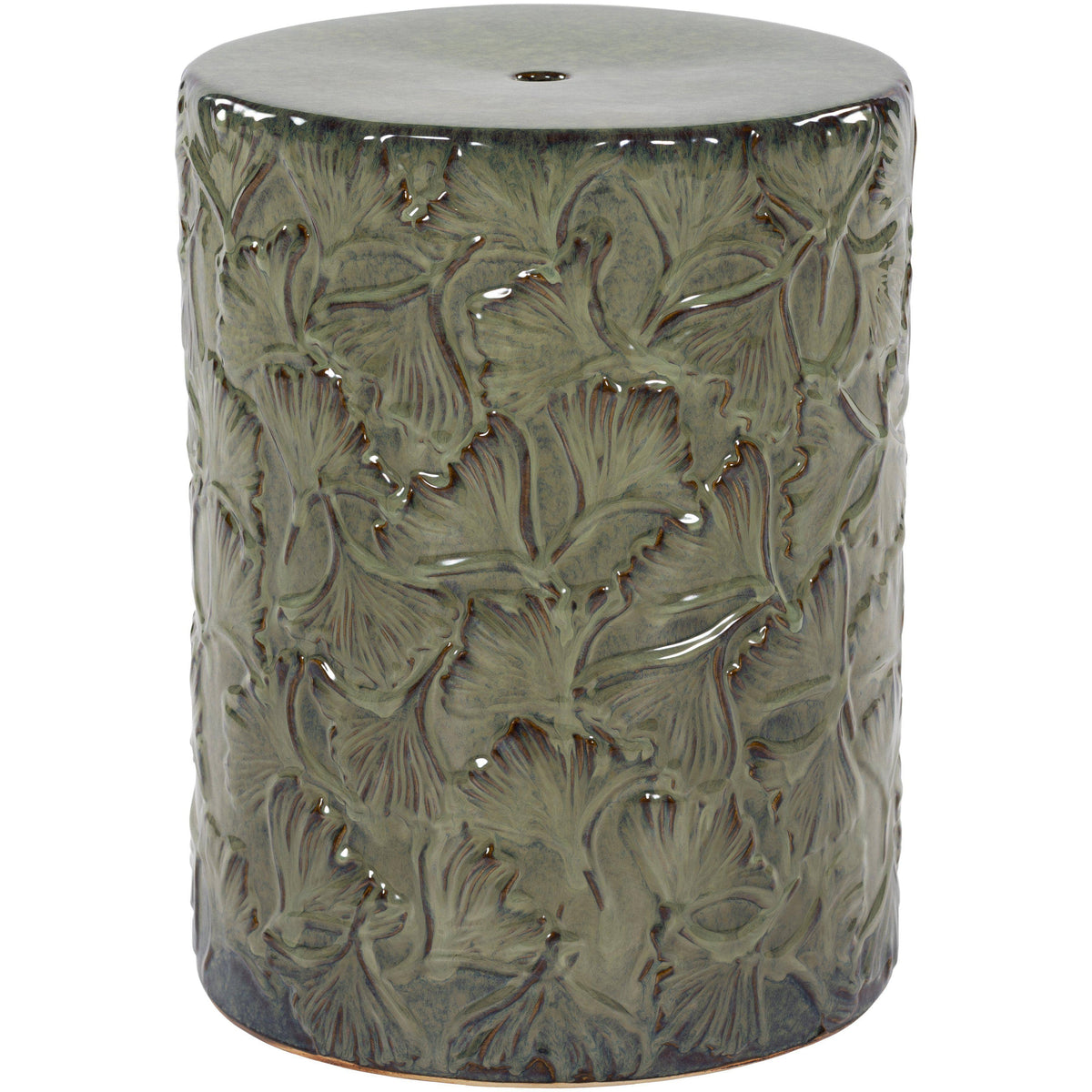 Bishop Sage Green Ceramic Stool