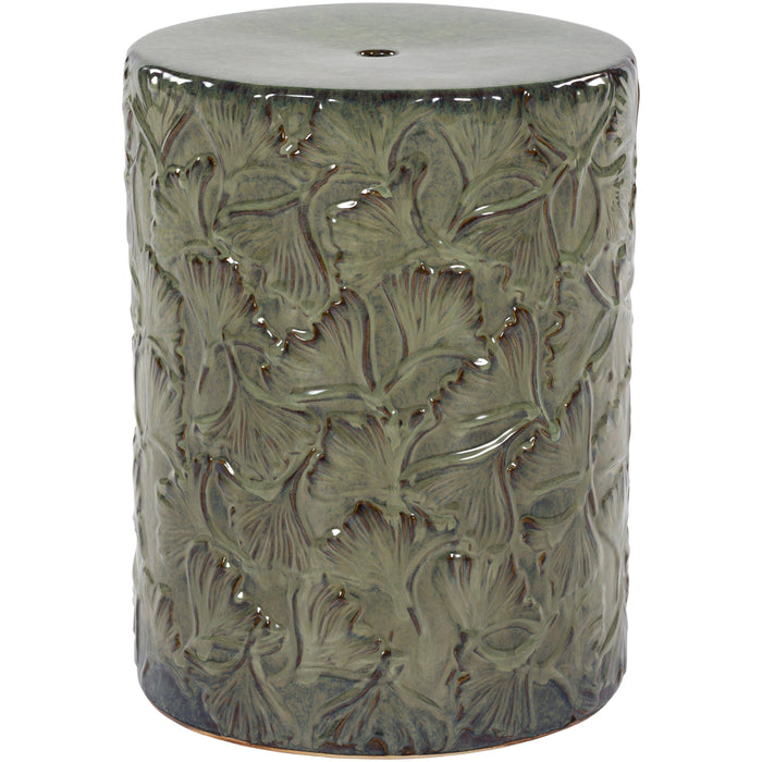 Bishop Sage Green Ceramic Stool