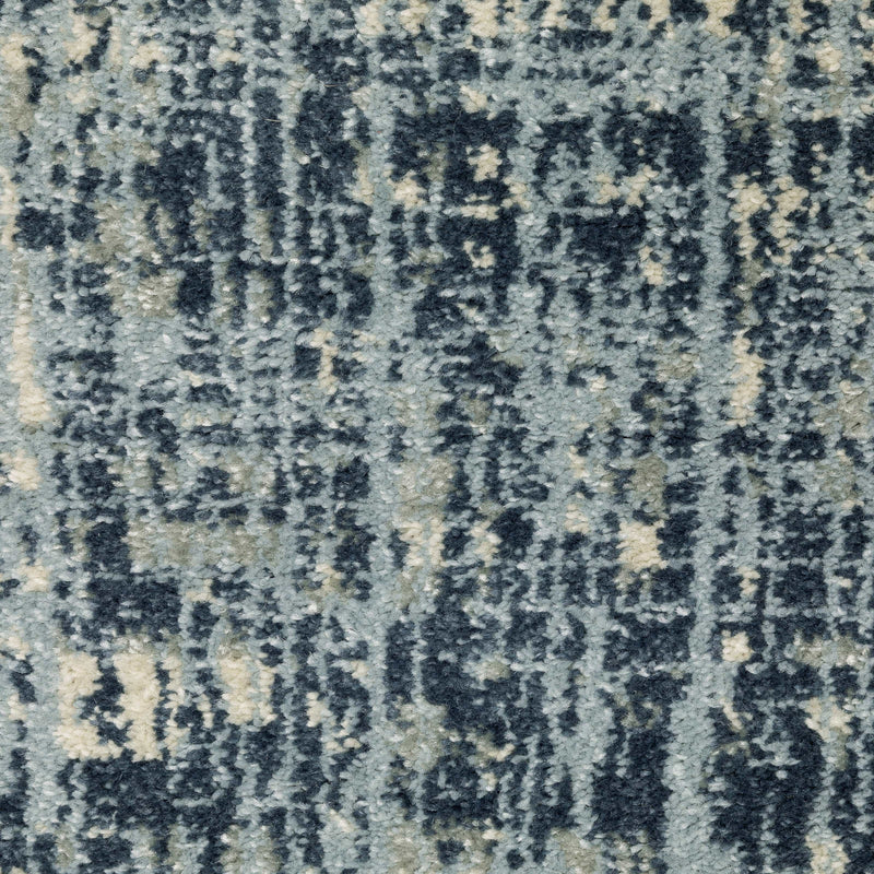 Branson Blue Abstract Rug