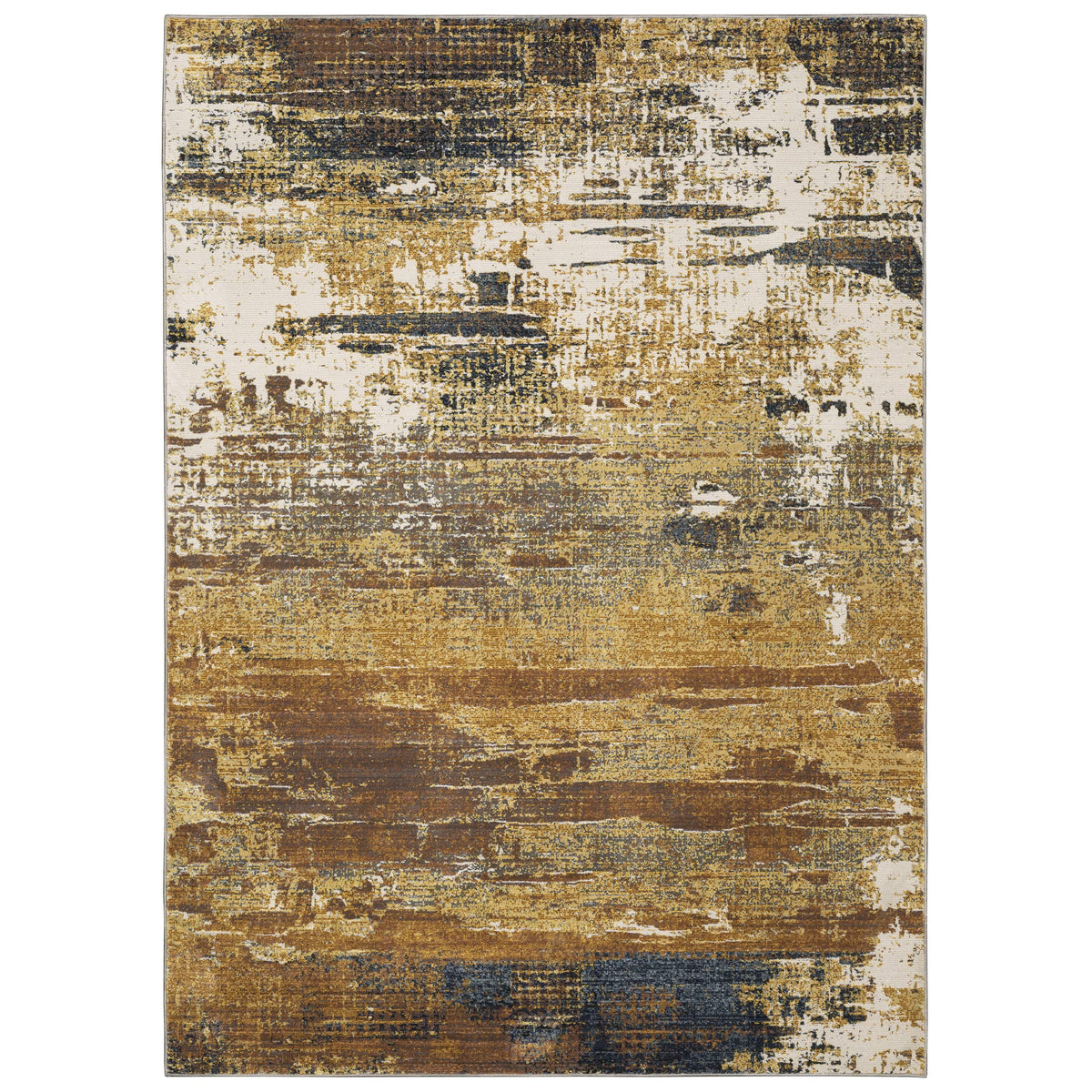 Caravan Copper & Beige Contemporary Rug