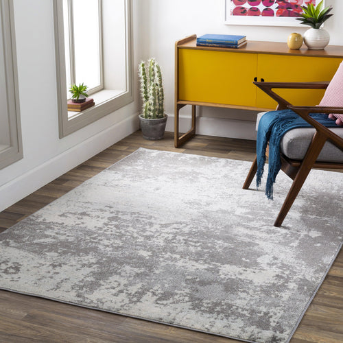 Chester Charcoal And Off White Rug