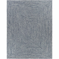 Chesapeake Bay Blue & Cream Outdoor Rug