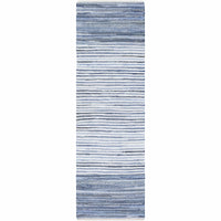 Denim Cotton Hand Woven Rug